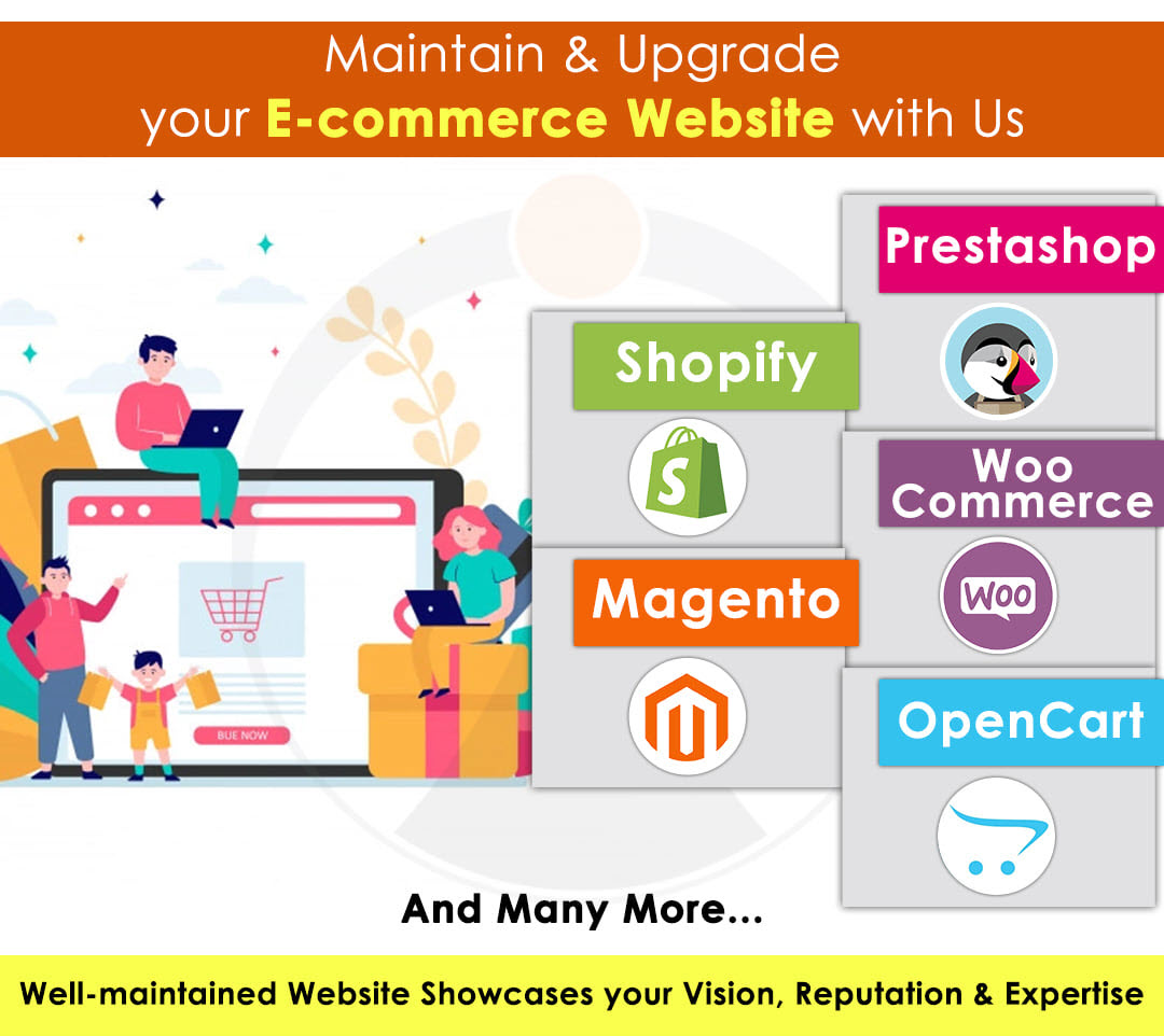 Maintain and Upgrade your E Commerce Website