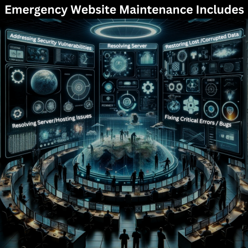 Emergency Website Maintenance